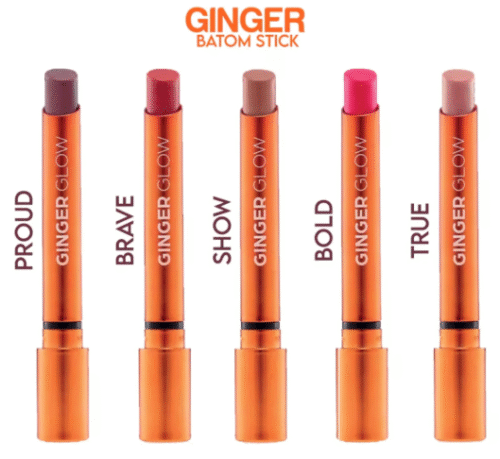 Batom Ginger Glow Stick Show - Mari Maria