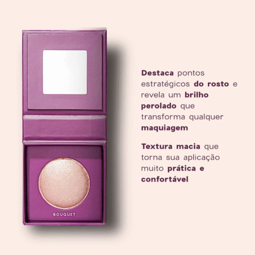 Iluminador Rosa - Just Glow Bouquet - Oceane