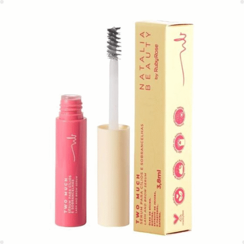 SERUM PARA CILIOS E SOBRANCELHAS TWO MUCH  NATALIA BEAUTY  - RUBY ROSE