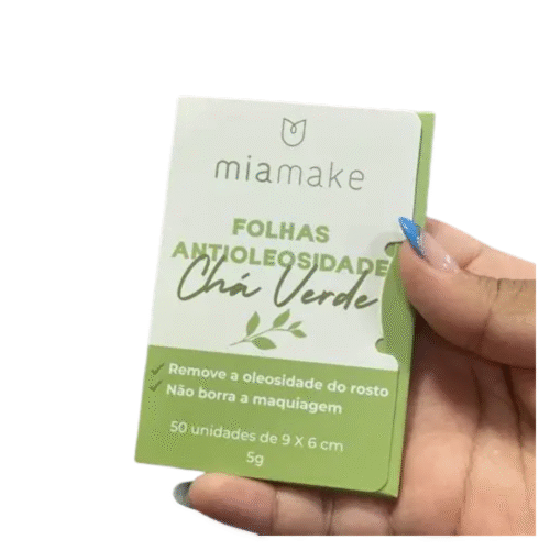 Folhas Anti-Oleosidade - Mia Make