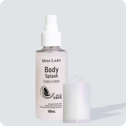 Body Splash Corpo e Cabelo Leite de coco - Miss Lary