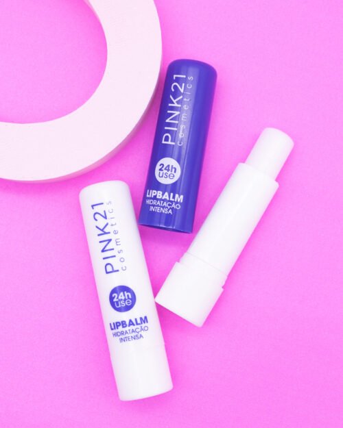 Lip Balm Hidratação 24 Horas - Pink 21
