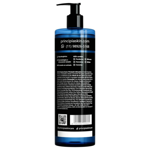 GL02 GEL DE LIMPEZA SUAVE 500ML - PRINCIPIA