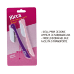 Navalha para Sobrancelha Flamingo - Ricca