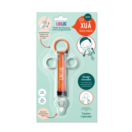 Xuá – Seringa inteligente para lavagem nasal - LikLuc