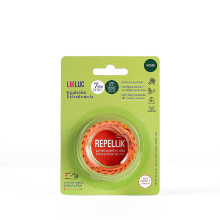 Pulseiras de Citronela Repellik - LikLuc
