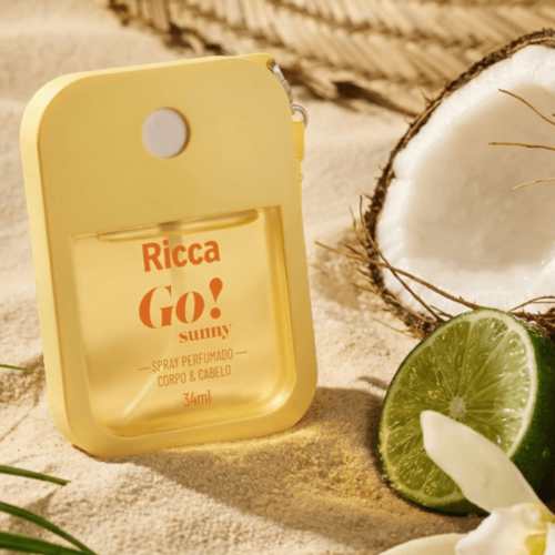 Spray Perfumado Desodorante Colônia Go! Sunny - Ricca
