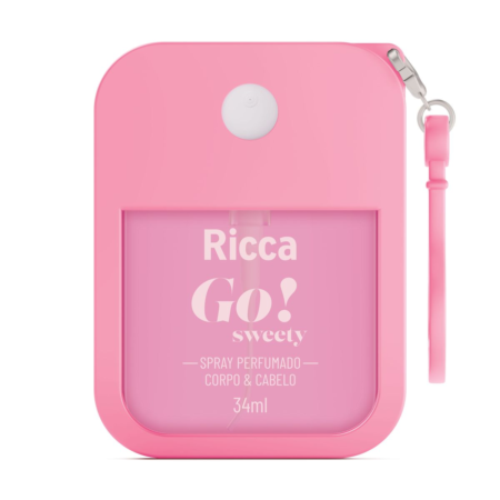 Spray Perfumado Desodorante Colônia Go! Sweet - Ricca