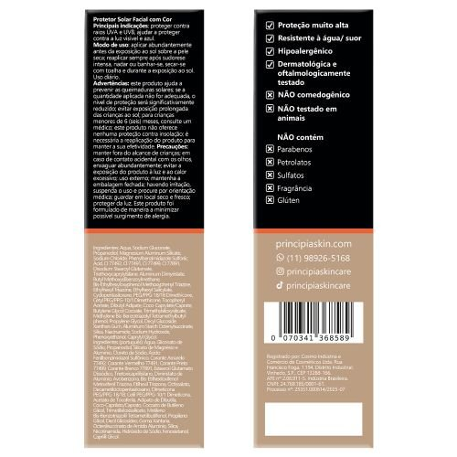PS05 Protetor Solar FPS 70 Cor 03 - Principia