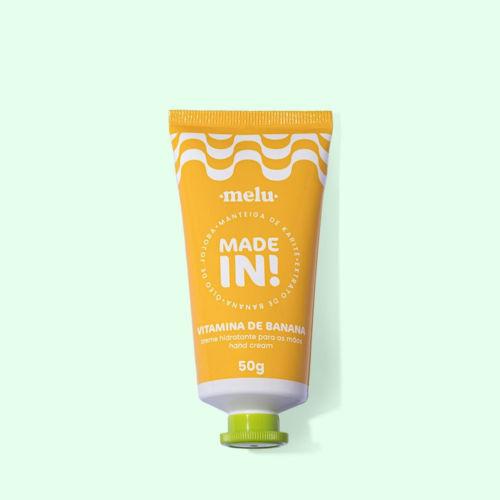 Creme Hidratante Para As Mãos Vitamina De Banana Made In - Melu