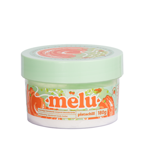 Manteiga Hidratante Corporal Desodorante Pistachill - Melu