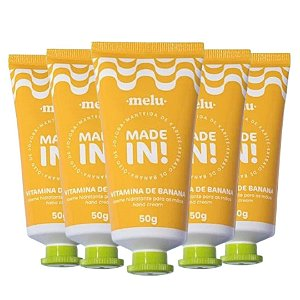 Creme Hidratante Para As Mãos Vitamina De Banana Made In - Melu
