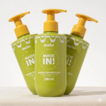 Sabonete Liquido Corpo E Maos Banana Caramelizada Made In - Melu