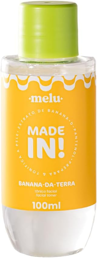 Tônico Facial Banana-Da-Terra Made In - Melu