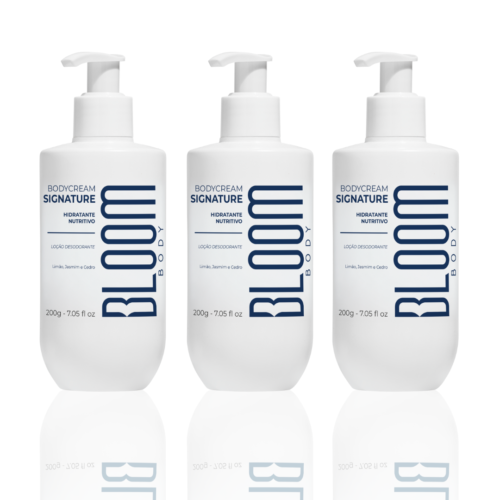 Signature Body Cream - Locao Hidratante Desodorante Corporal - Bloom