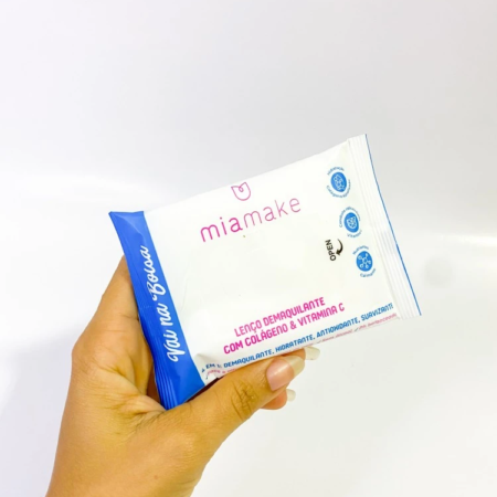 Lenço Demaquilante Vai Na Bolsa - Mia Make