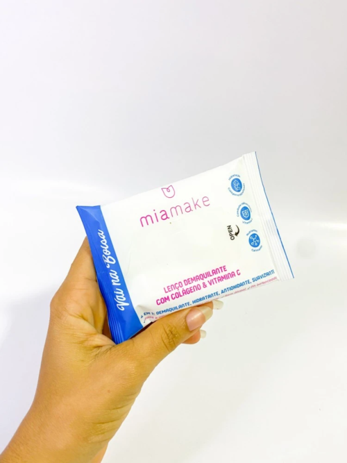 Lenço Demaquilante Vai Na Bolsa - Mia Make