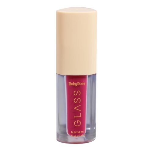 Batom Liquido Velvety Glass BG07 - Ruby Rose Vencimento NOV/26