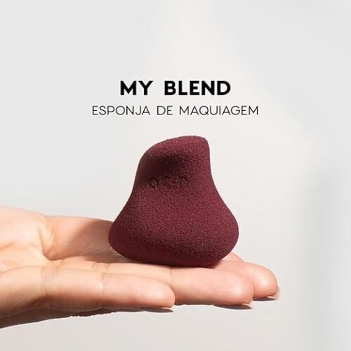 Esponja de Maquiagem  My Blend Océane Vinho - Oceane