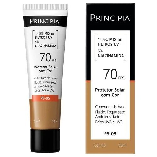 PS05 Protetor Solar FPS 70 Cor 04 - Principia