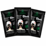 Kit 3 Máscaras Faciais Black Peel Off Carvão Ativado 10g - Phállebeauty