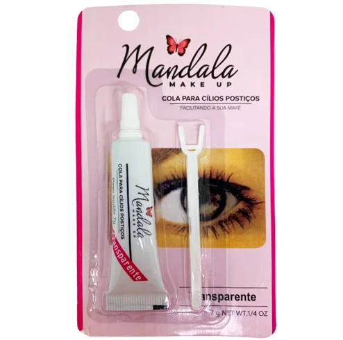 Cola para Cílios Postiços Transparente - Mandala