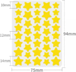 Adesivos Secante para Acne Espinhas Coloridos 40uni