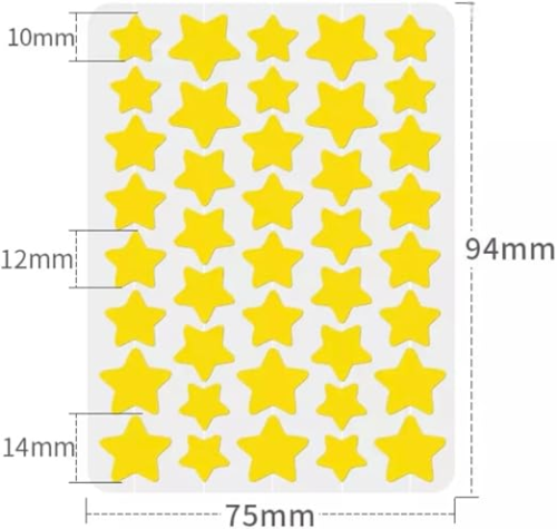 Adesivos Secante para Acne Espinhas Coloridos 40uni