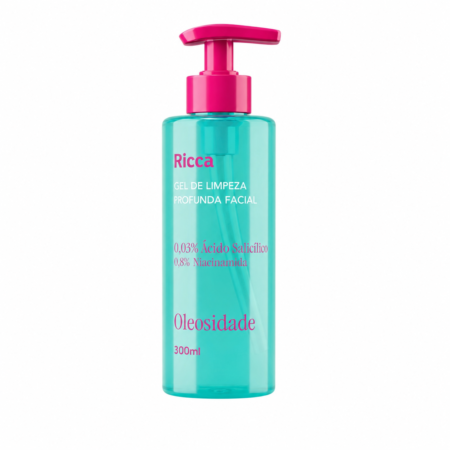 Gel de Limpeza Profunda Facial - Ricca