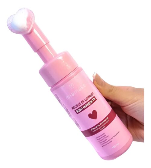 Mousse de Limpeza Rosa Mosqueta - Mia Make