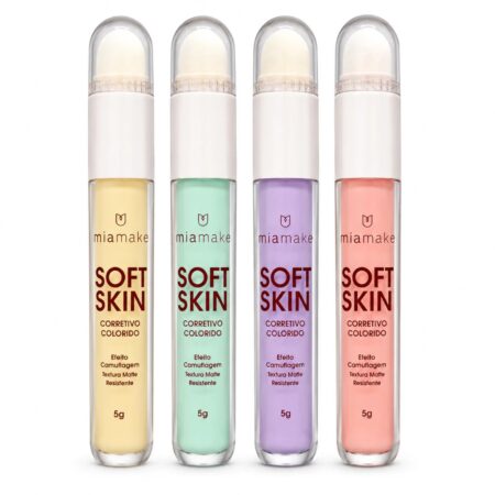Corretivo Colorido Soft Skin - Mia Make