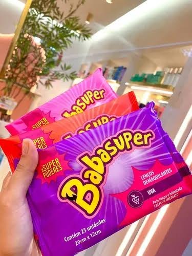 Lenços Demaquilantes Babasuper Hortelã - Super Poderes