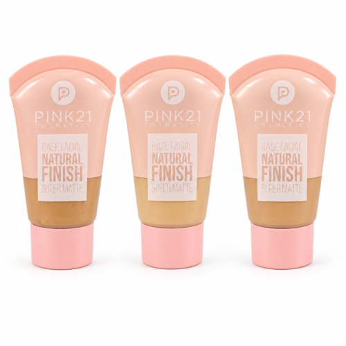 Base Facial Natural Finish Soft Matte - Pink 21