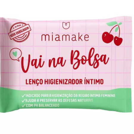 Lenço Higienizador Íntimo - Mia Make