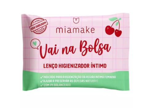 Lenço Higienizador Íntimo - Mia Make